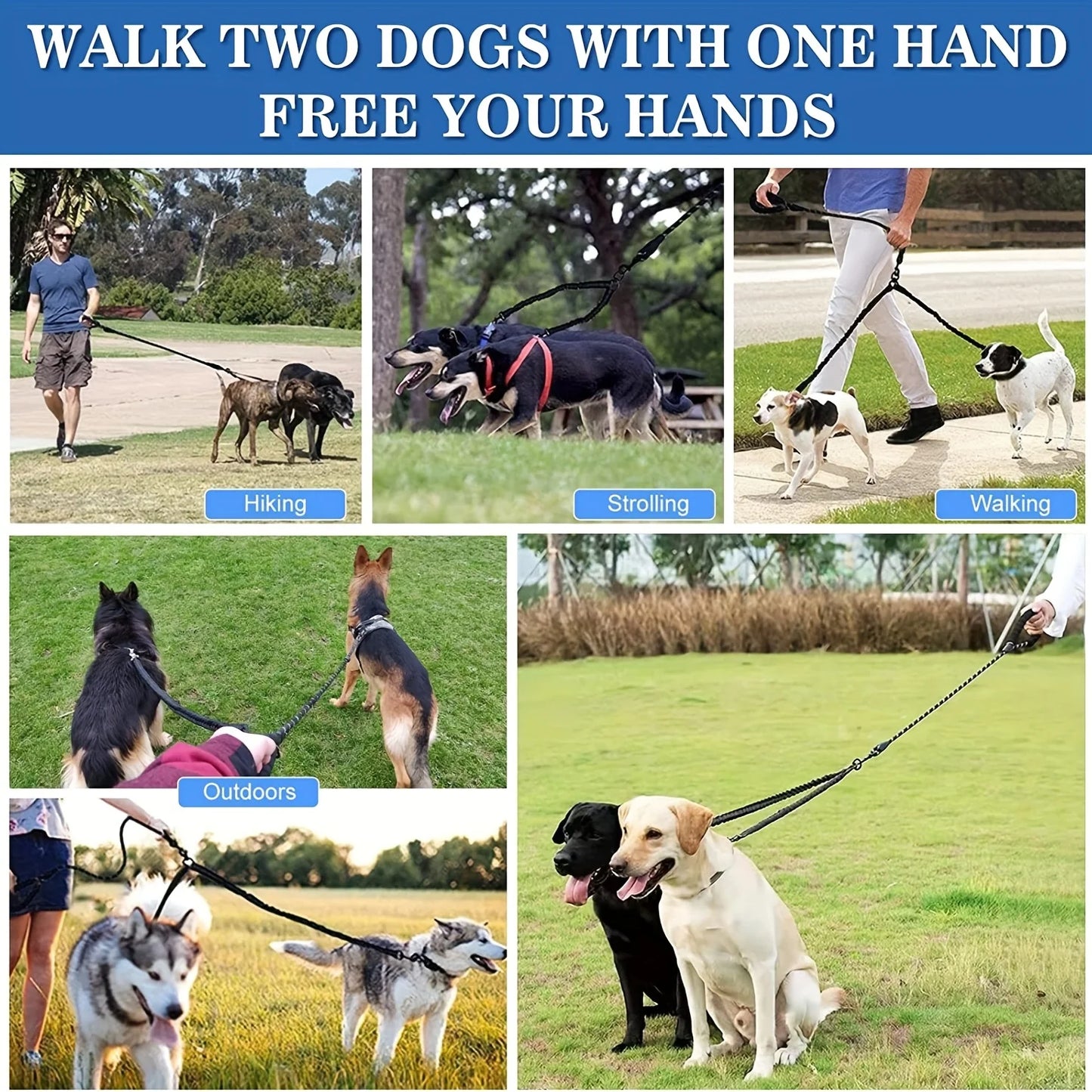 Double Dog Leash Coupler