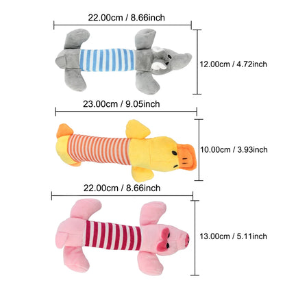 Plush Squeaky Pet Toy