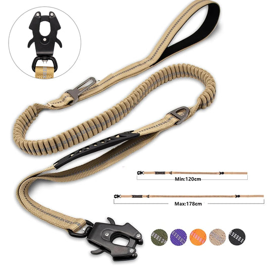 Tactical Bungee Dog Leash
