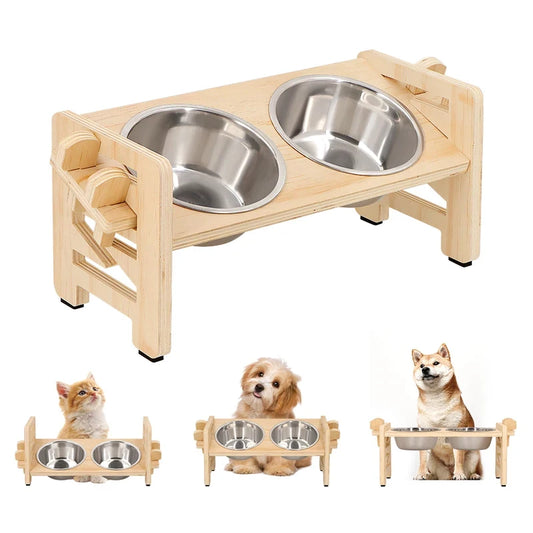 Adjustable Pet Feeder Stand