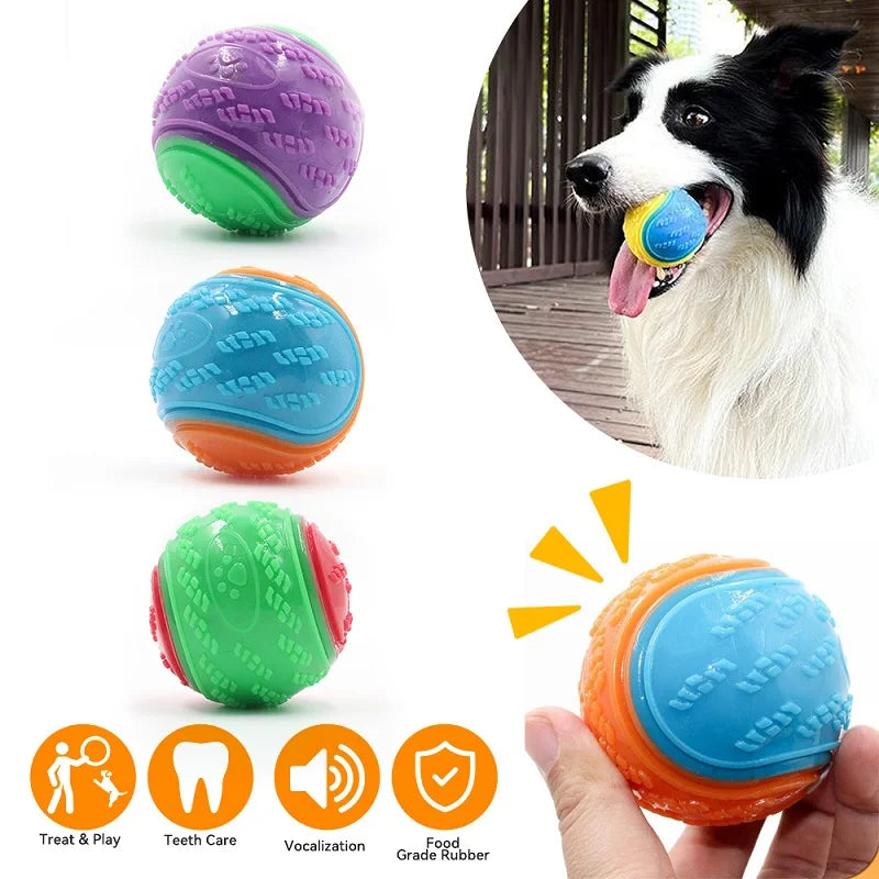 TPR Squeaky Dog Ball