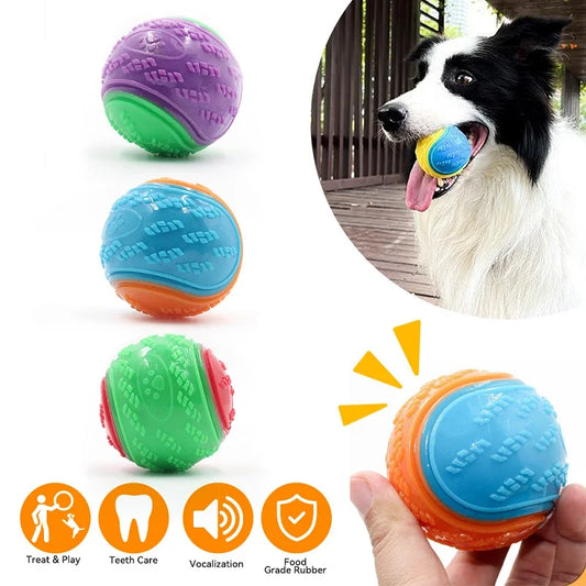 TPR Squeaky Dog Ball