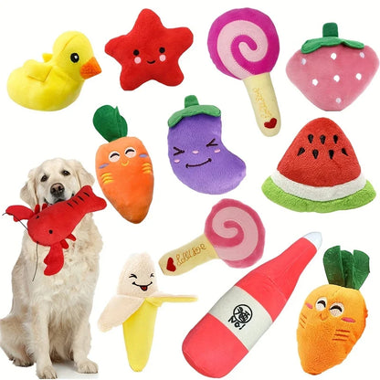 10PCS Puppy Chew Toys