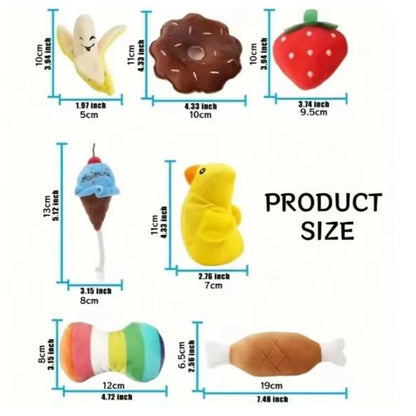 7PCS Puppy Plush Toys