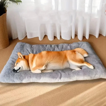 Plush Dog Bed Mat