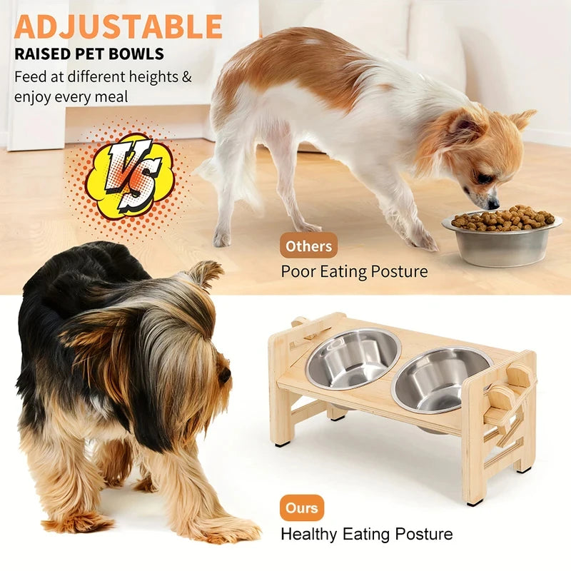 Adjustable Pet Feeder Stand