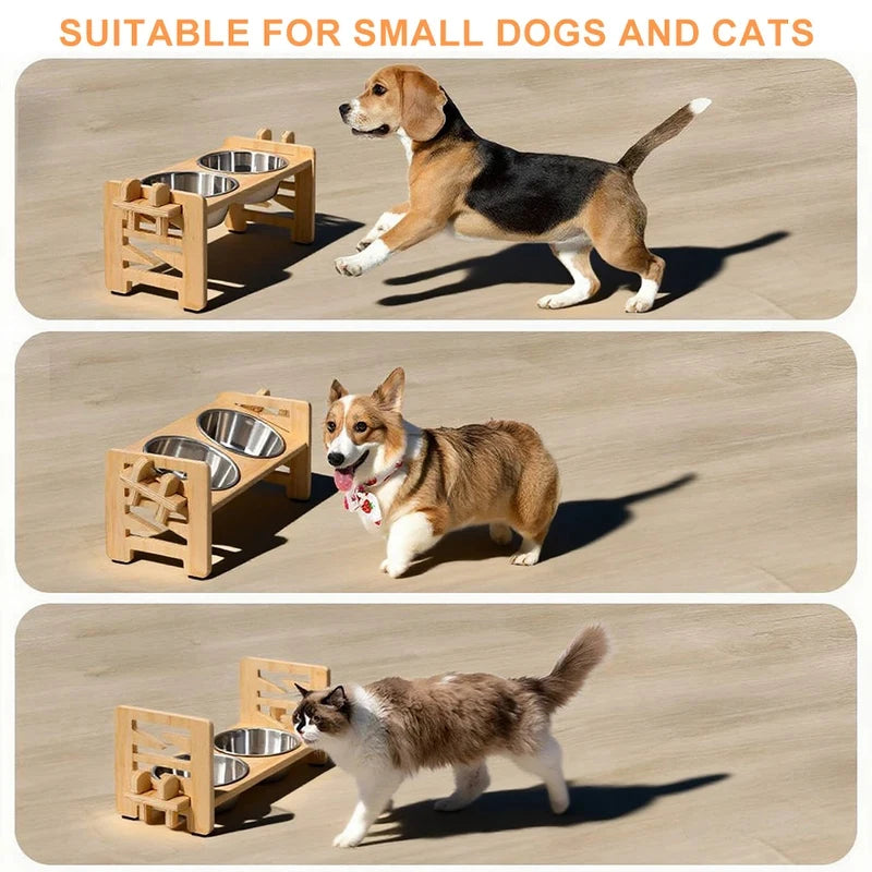 Adjustable Pet Feeder Stand