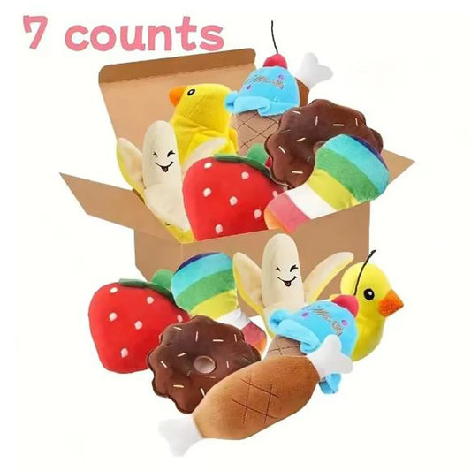 7PCS Puppy Plush Toys