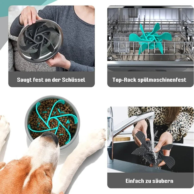 Slow Feed Pet Bowl