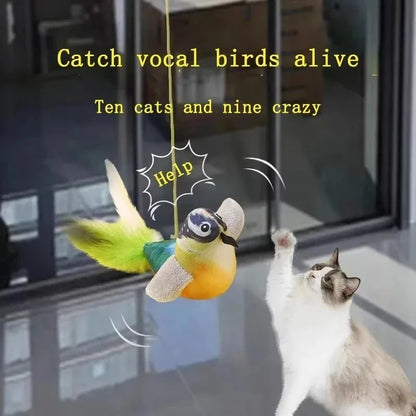 Bird Sound Cat Toy