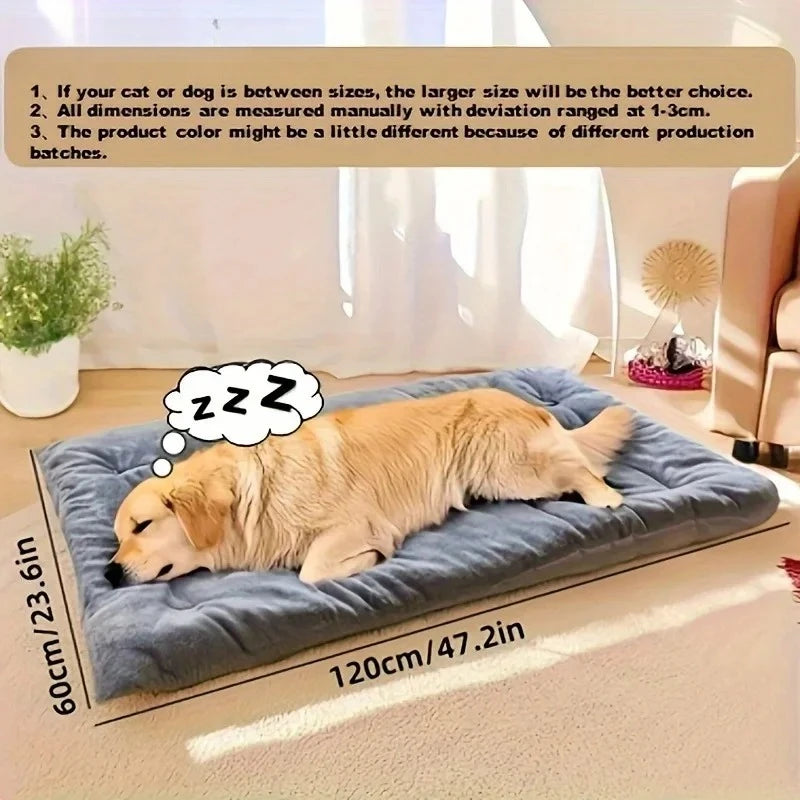 Plush Dog Bed Mat