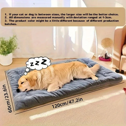 Plush Dog Bed Mat