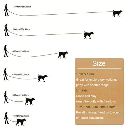 Long Nylon Pet Leash